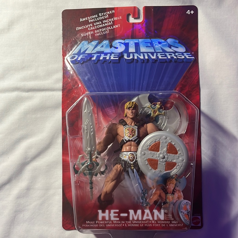 Mattel Masters of the Universe He-Man action figure 2001.